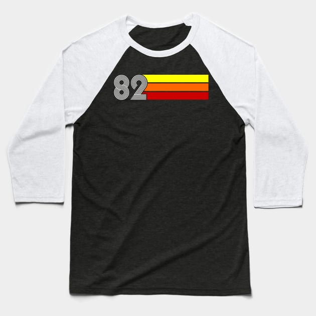 Retro 1982 Baseball T-Shirt by Styleuniversal